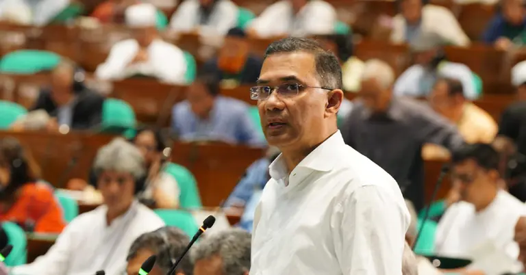 জাতীয় সংসদে বক্তব্য রাখছেন প্রধানমন্ত্রী